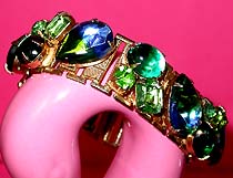a beautiful vintage costume jewelry vintage bracelet