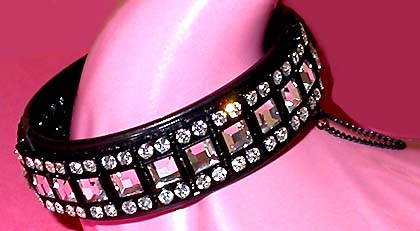 a beautiful vintage costume jewelry Miriam Haskell bracelet
