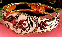 a beautiful vintage costume jewelry vintage bracelet
