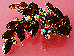 vintage costume jewelry brooches and pins