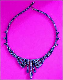 a beautiful vintage costume jewelry Juliana necklace