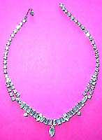 a beautiful vintage costume jewelry necklace Kramer of New York