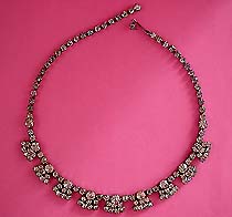 a beautiful vintage costume jewelry necklace Hobe