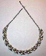 a beautiful vintage costume jewelry necklace Sarah Coventry